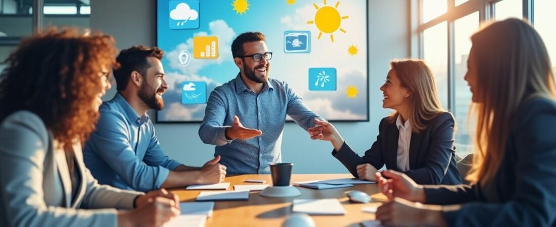 Comment animer un rituel météo d’équipe avec une trame efficace et des émojis