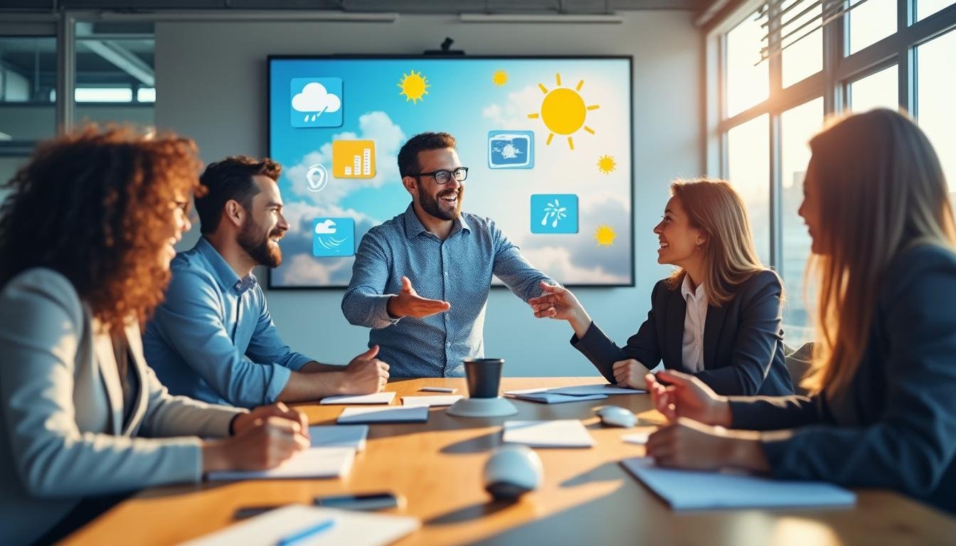 Comment animer un rituel météo d’équipe avec une trame efficace et des émojis